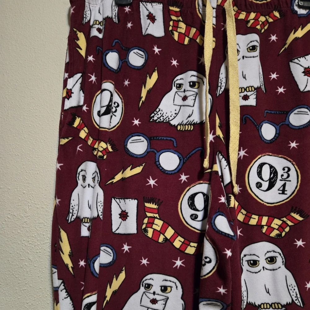 Harry Potter Maroon Pajama Pants